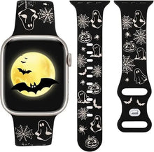 Load image into Gallery viewer, Halloween Two Tone Silicone - 6 Color options 38mm - 49mm Axios Bands
