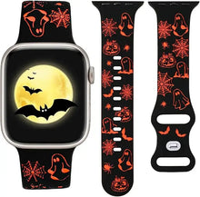 Load image into Gallery viewer, Halloween Two Tone Silicone - 6 Color options 38mm - 49mm Axios Bands
