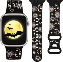 Load image into Gallery viewer, Halloween Two Tone Silicone - 6 Color options 38mm - 49mm Axios Bands
