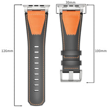 Load image into Gallery viewer, Leather Apple Watch Band - 2 Color Options 42mm - 49mm Axios Bands
