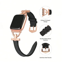 Load image into Gallery viewer, Leather Apple Watch Band - 2 color options 38 - 49mm Axios Bands
