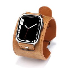 Leather Apple Watch Bands - 3 color options 38mm - 49mm - 