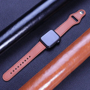 Leather Apple Watch Bands - 49 Color Options 38mm - 49mm Axios Bands