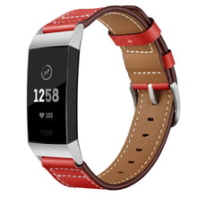 Load image into Gallery viewer, Leather Fitbit Band For Charge 3 &amp; 4 - 4 color options Axios Bands

