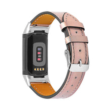 Load image into Gallery viewer, Leather Fitbit Band For Charge 5 - 15 color options Axios Bands
