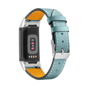 Leather Fitbit Band For Charge 5 - 15 color options Axios Bands