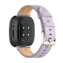 Load image into Gallery viewer, Leather Fitbit Band For Versa 3 / 4 - Sense 1 / 2 (10 color options) Axios Bands
