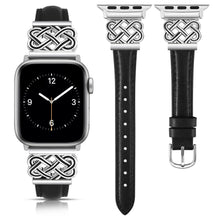 Load image into Gallery viewer, Leather &amp; Metal Apple Watch Bands - 38 - 45mm Axios Bands
