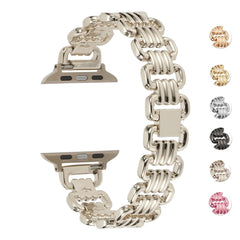 Luxury Chain Link Metal Strap for Apple Watch Band - 5 Colors - 