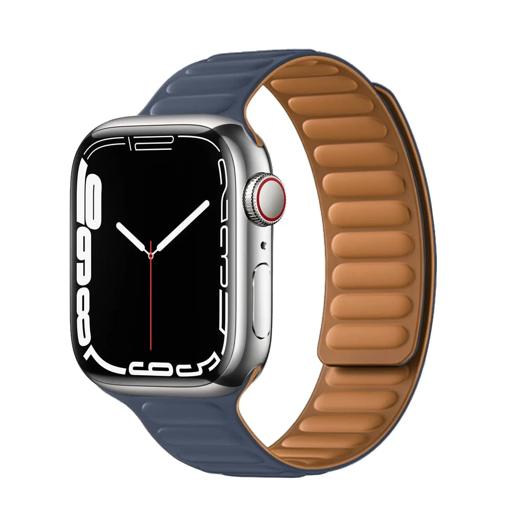 Magnetic Leather Apple Watch Bands - 50 color options 38mm - 49mm Axios Bands