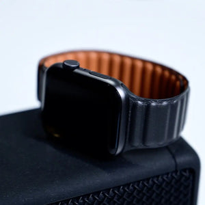 Magnetic Leather Apple Watch Bands - 50 color options 38mm - 49mm Axios Bands