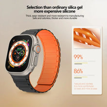 Load image into Gallery viewer, Magnetic Silicone Apple Watch Bands - 5 color options 38mm - 49mm Axios Bands
