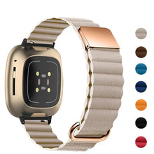 Load image into Gallery viewer, Magnetic Silicone Fitbit Band For Versa, Versa 2, Versa Lite - 12 color options Axios Bands
