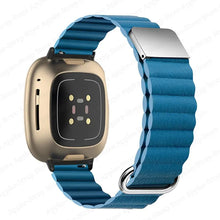 Load image into Gallery viewer, Magnetic Silicone Fitbit Band For Versa, Versa 2, Versa Lite - 12 color options Axios Bands
