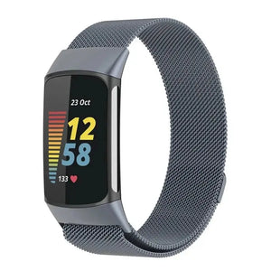 Magnetic Stainless Steel Bands For Fitbit Charge 5 & 6 - 9 Color Options Axios Bands