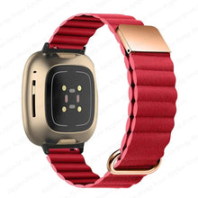 Load image into Gallery viewer, Magnetic Strap Silicone Fitbit Band For Versa 3 / 4 - Sense 1 / 2 (12 color options) Axios Bands

