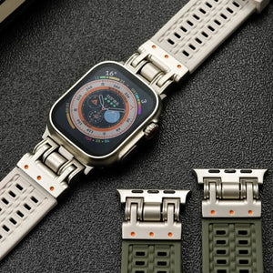Minimalistic Soft Silicone Sport Strap for Apple Watch Band 42mm to 49mm - 8 Colors Axios Bands
