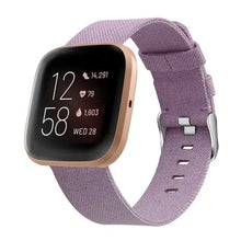 Load image into Gallery viewer, Nylon / Cloth Fitbit Band For Versa, Versa 2, Versa Lite - 16 color options Axios Bands
