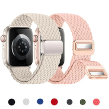 Load image into Gallery viewer, Nylon Braided Apple Watch Bands - 18 color options 38mm - 49mm Axios Bands
