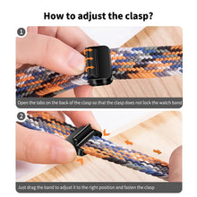 Load image into Gallery viewer, Nylon Braided Apple Watch Bands - 18 color options 38mm - 49mm Axios Bands
