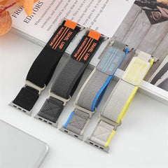 Nylon Fabric Apple Watch Bands - 4 color options 38mm - 49mm - 