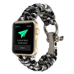 Nylon Woven Rope Apple Watch Bands - 9 color options 38mm - 49mm - 