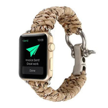 Load image into Gallery viewer, Nylon Woven Rope Apple Watch Bands - 9 color options 38mm - 49mm Axios Bands
