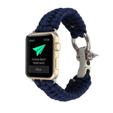 Load image into Gallery viewer, Nylon Woven Rope Apple Watch Bands - 9 color options 38mm - 49mm Axios Bands
