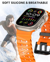 Load image into Gallery viewer, Ocean &amp; Sports Durable Silicone Strap For Apple Watch Band S10 42mm to 49mm - 9 Colors Axios Bands
