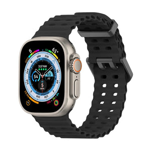 Ocean & Sports Durable Silicone Strap For Apple Watch Band S10 42mm to 49mm - 9 Colors Axios Bands