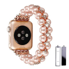 Pearl Apple Watch Band - 12 Color Options  38 - 49mm - 