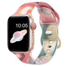 Load image into Gallery viewer, Printed Silicone Apple Watch Band - 7 Color Options 38mm - 49mm Axios Bands
