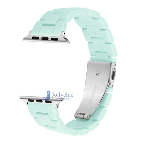 Resin Apple Watch Bands - 12 color options 38mm - 49mm - 