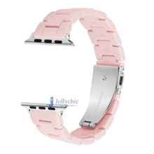 Load image into Gallery viewer, Resin Apple Watch Bands - 12 color options 38mm - 49mm Axios Bands
