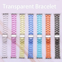 Load image into Gallery viewer, Resin Apple Watch Bands - 43 color options 38mm - 49mm Axios Bands
