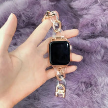 Load image into Gallery viewer, Resin Stainless Steel Premium Lightweight Wristband for Apple Watch Band Axios Bands
