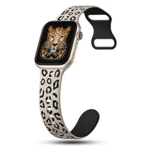 Load image into Gallery viewer, Engraved Two-Tone Silicone Band - 11 color options - 38mm-49mm
