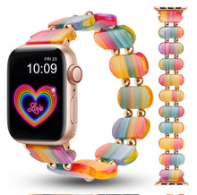 Load image into Gallery viewer, Resin Apple Watch Band - 7 Color Options 38mm - 49mm
