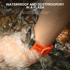 Fluoro rubber Folding Buckle Strap for Apple Watch Watch Band - 14 Colors - 