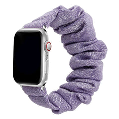 Scrunchie Elastic Nylon Apple Watch Band - 19 color options 38mm - 49mm - 