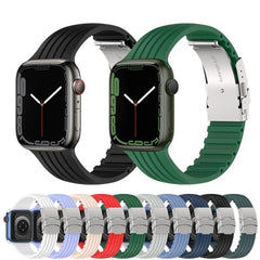 Silicone Apple Watch Bands - 10 color options 38mm - 49mm - 