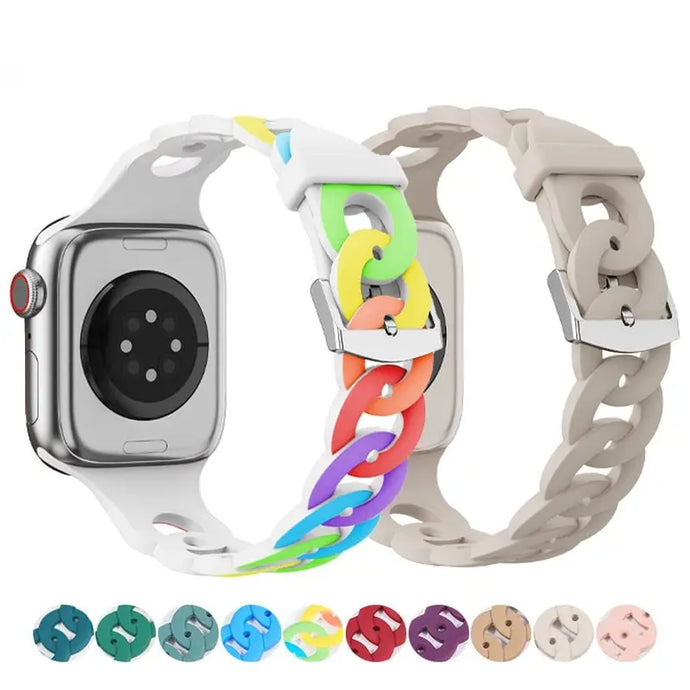 Silicone Apple Watch Bands - 18 color options 38mm - 49mm Axios Bands