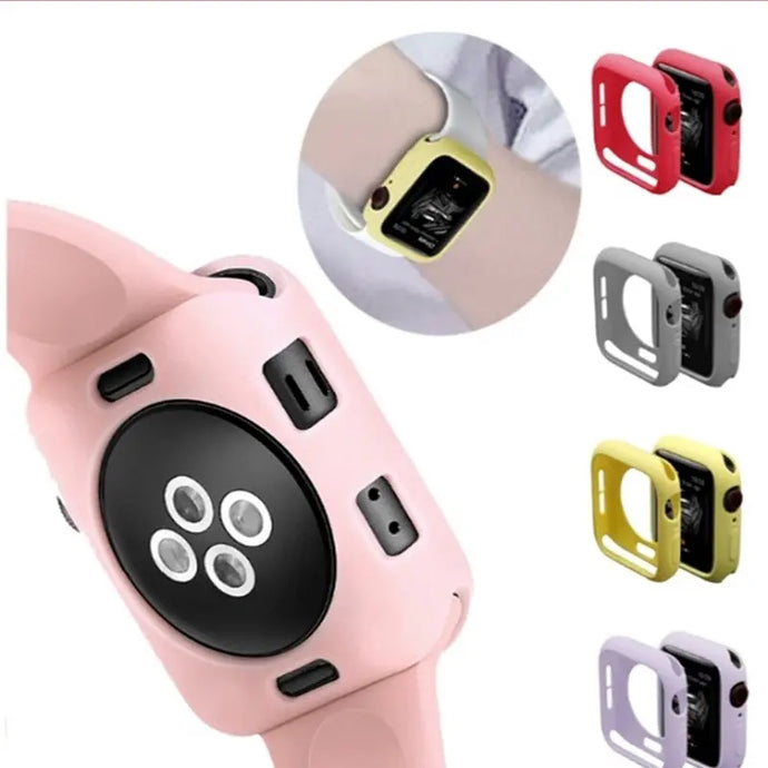 Silicone Apple Watch Cover - 10 color options 38mm - 49mm Axios Bands