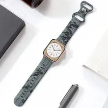 Load image into Gallery viewer, Silicone Camouflage Apple Watch Band - 10 Color Options 38mm - 49mm Axios Bands
