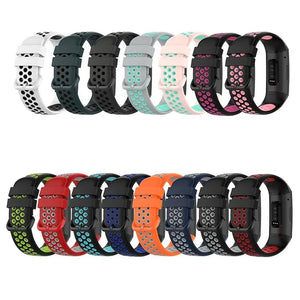 Silicone Fitbit Band For Charge 3 & 4 - 15 color options Axios Bands