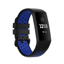 Load image into Gallery viewer, Silicone Fitbit Band For Charge 3 &amp; 4 - 15 color options Axios Bands
