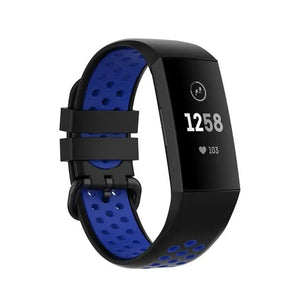 Silicone Fitbit Band For Charge 3 & 4 - 15 color options Axios Bands