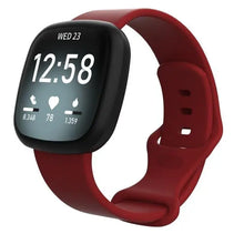 Load image into Gallery viewer, Silicone Fitbit Band For Versa 3 / 4 - Sense 1 / 2  (17 color options) Axios Bands
