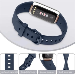 Silicone Fitbit Luxe Band - 24 color options Axios Bands