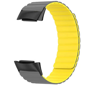 Silicone Magnetic Fitbit Band For Charge 5 - 8 color options Axios Bands